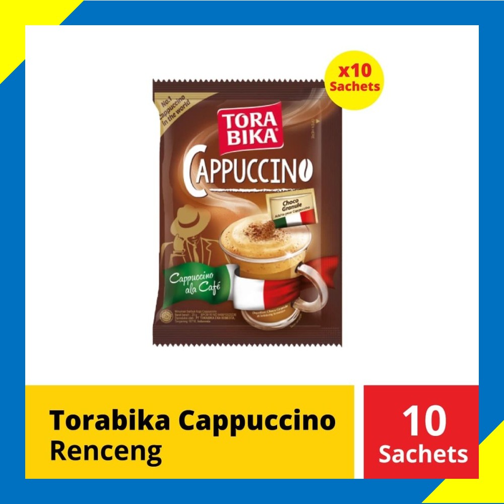 

Torabika capuccino 10 sacet 25gram