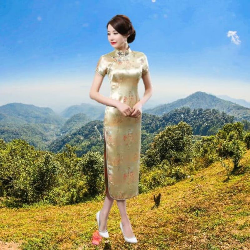 NEW UPDATE Qipao Long Dress Dragon Phoenix Limited Edition