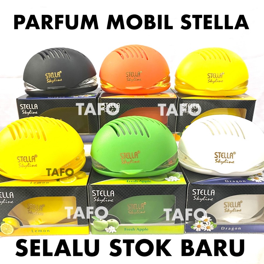 PARFUM DASHBOARD PEWANGI MOBIL STELLA SKYLINE - lemon