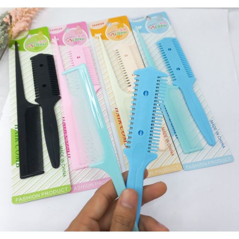 Sisir Rambut Sisir Sasak Sisir Silet Potong Rambut