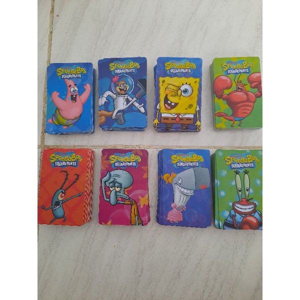 kartu timezone spongebob series