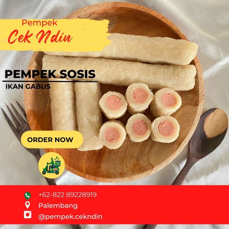 

Pempek Sosis - Pempek Ikan Gabus