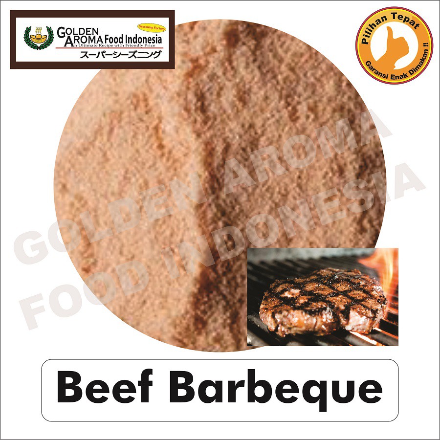 

Bubuk Tabur Rasa BBQ Sapi 250gr Bumbu Serbaguna Murah Halal 1/4Kg Beef Barbeque Seasoning Powder