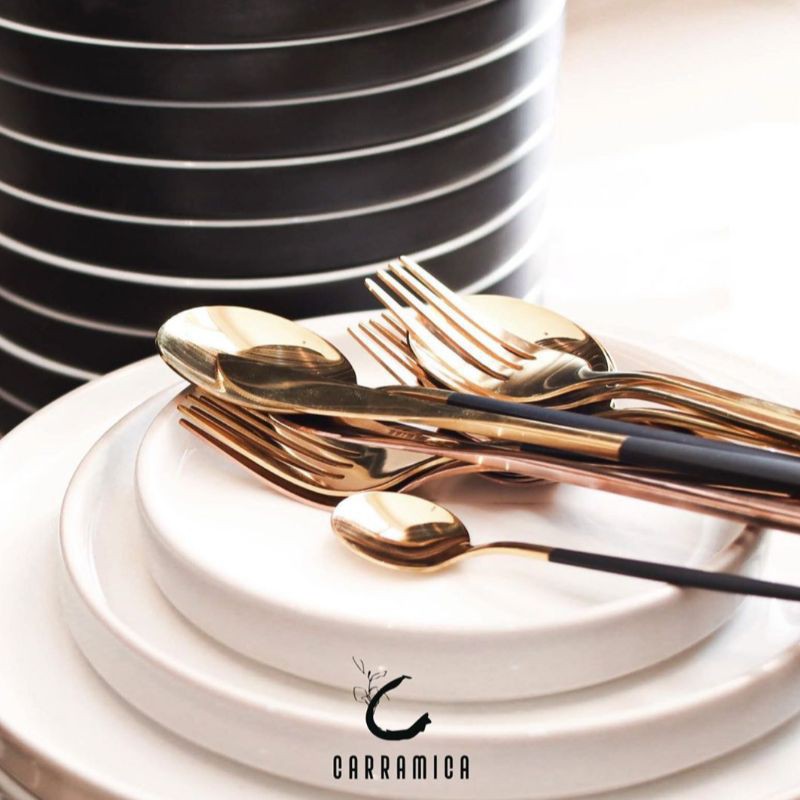 Sendok Garpu Korea Carramica Cutleries