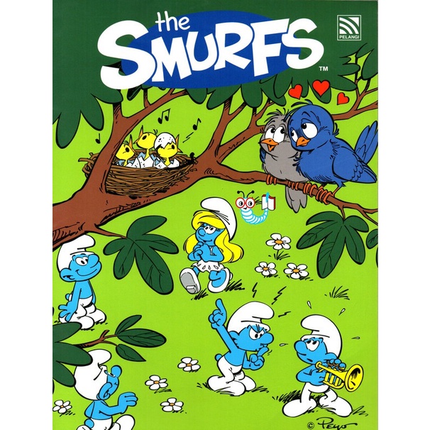 The Smurfs fun Colouring Book 2