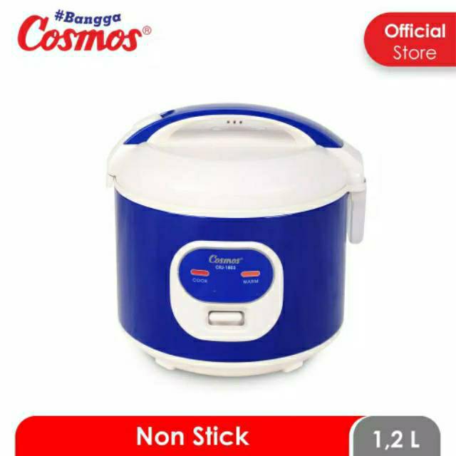 Rice Cooker COSMOS 1.2 Liter - Magic Com CRJ 1803 - Cook And Warm