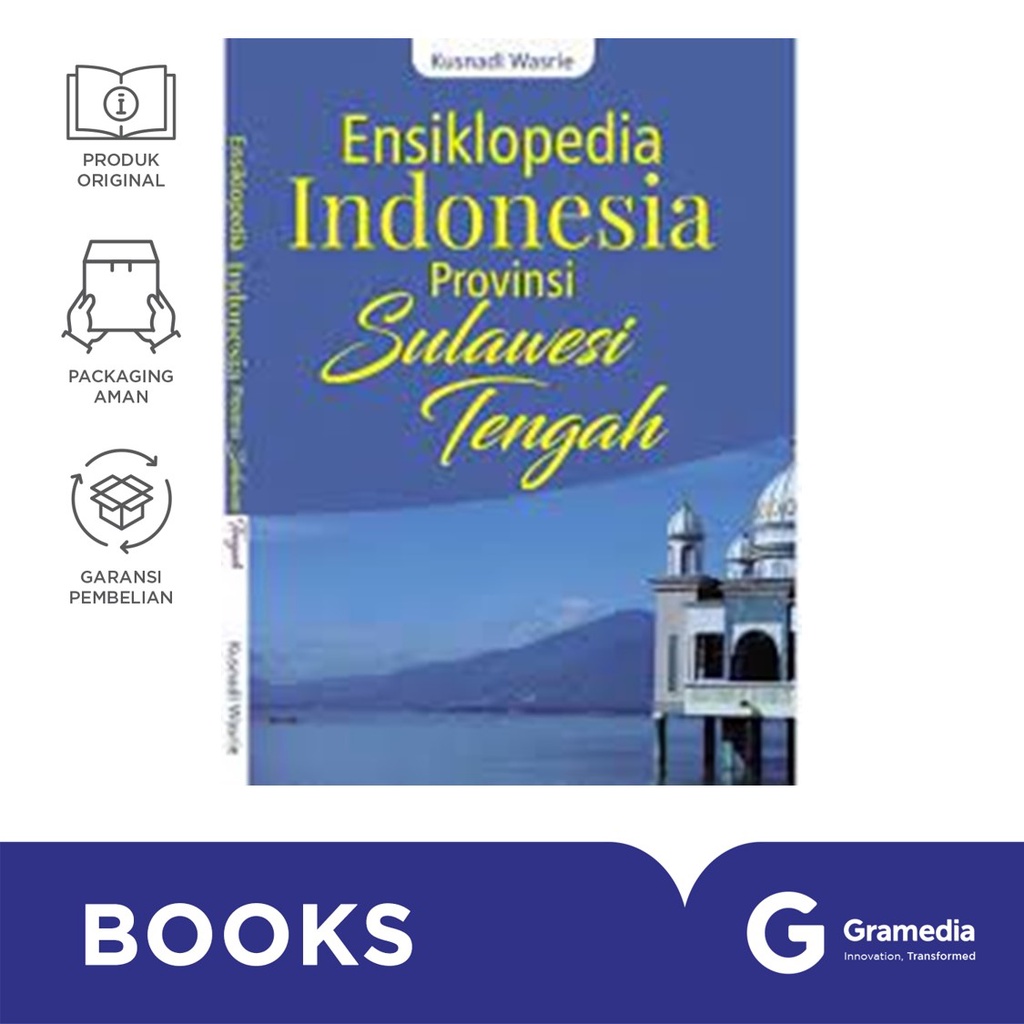 Jual Ensiklopedia Indonesia Provinsi Sulawesi Tengah (Kusnadi Wasrie ...