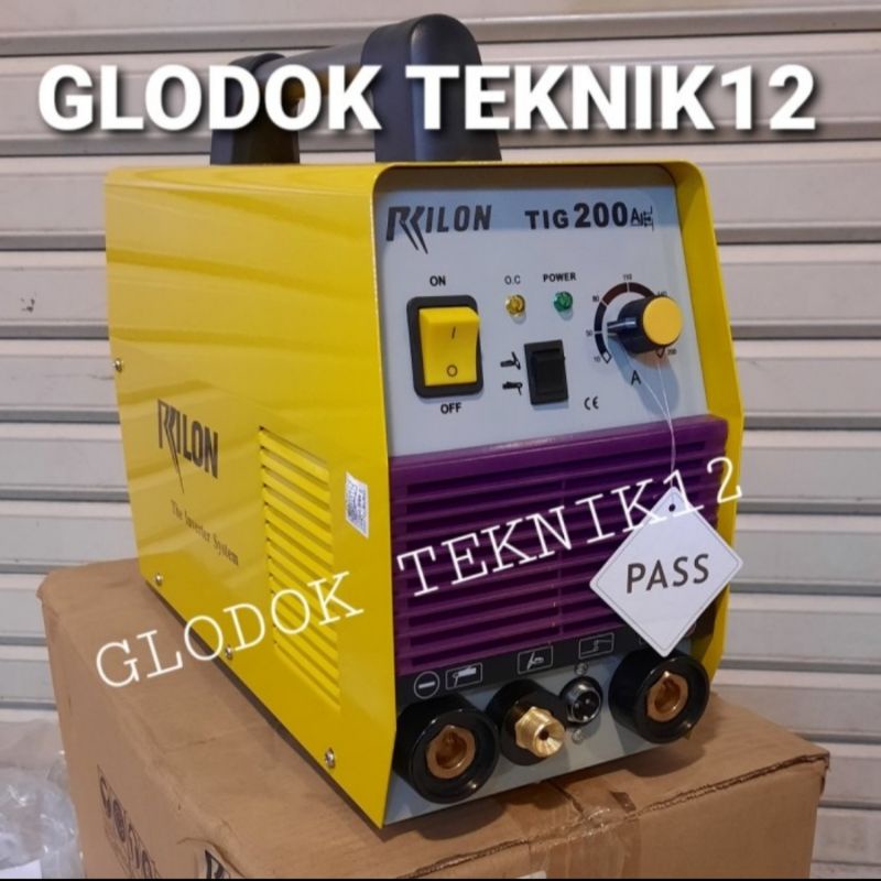 MESIN LAS ARGON RILLON TIG 200A / TRAFO / TRAFO LAS RILLON TIG 200 / MESIN LAS ARGON RILON TIG 200