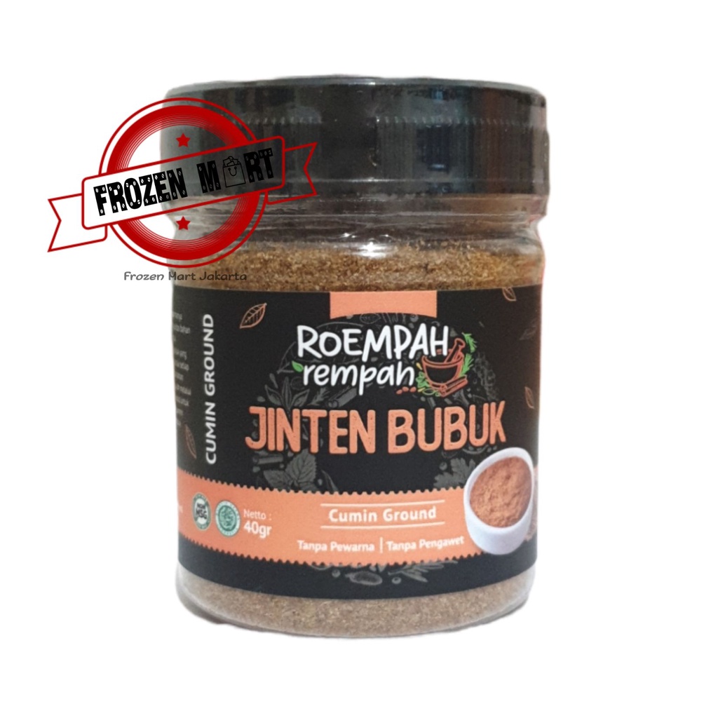 ROEMPAH REMPAH Jinten Bubuk / Bubuk Jintan / Cumin Powder 40Gr