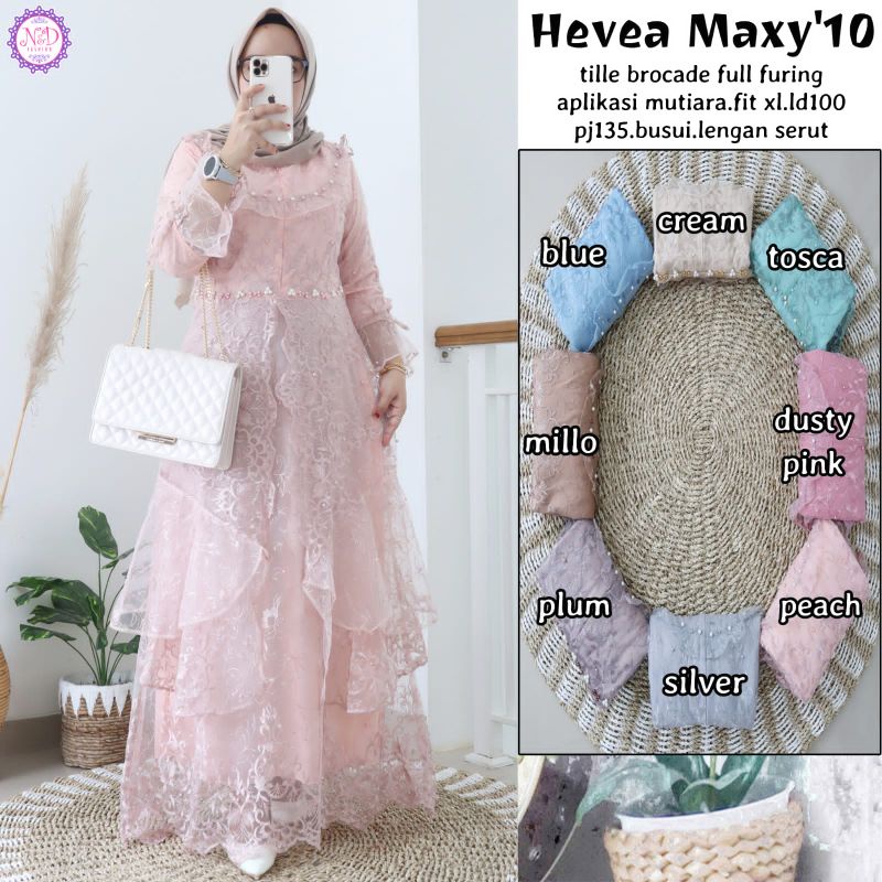 HEVEA MAXY#10 GAMIS KONDANGAN MAT. BROKAT CORNELI