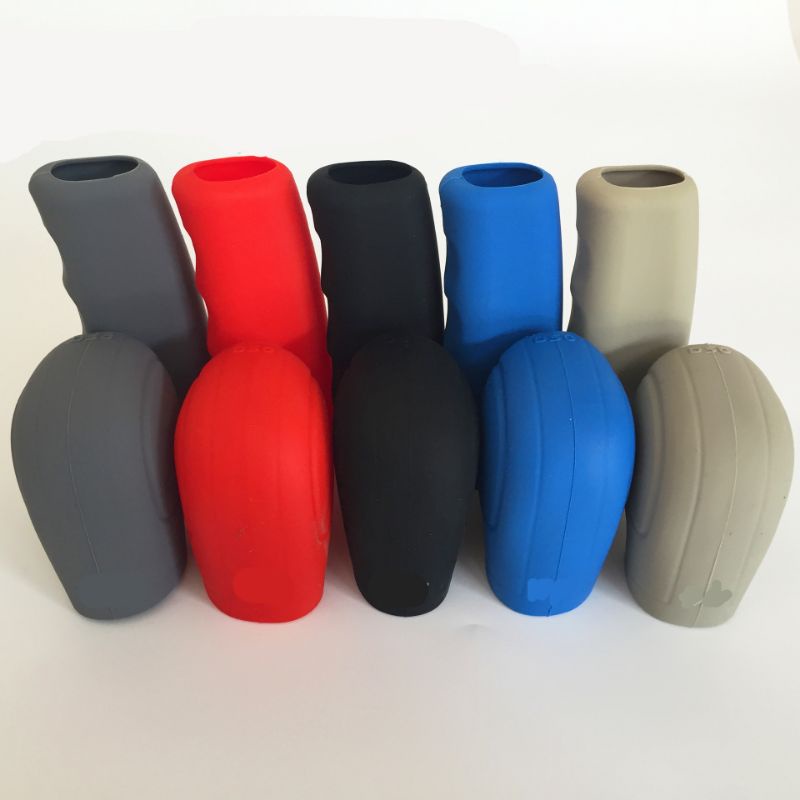 1 Set Warna Cover Persnel Rem Tangan Matic Mobil Shift Knob Handrem Kondom Silikon Karet