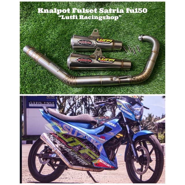 Knalpot SATRIA FU150 original mafia100%