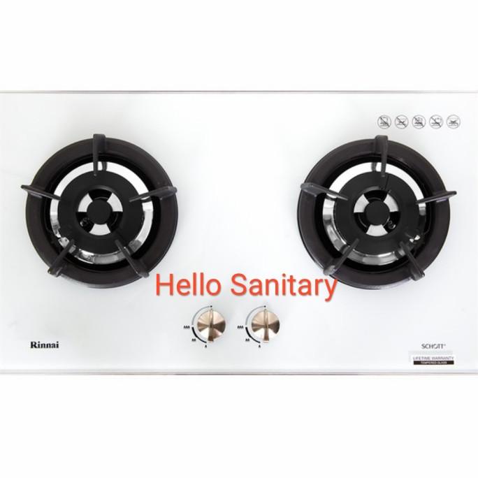 Kompor Tanam Kaca Rinnai Rb 2 Gh C Ow/Kompor Tanam Rinnai Rb 2 Gh C Ow Ordershayy