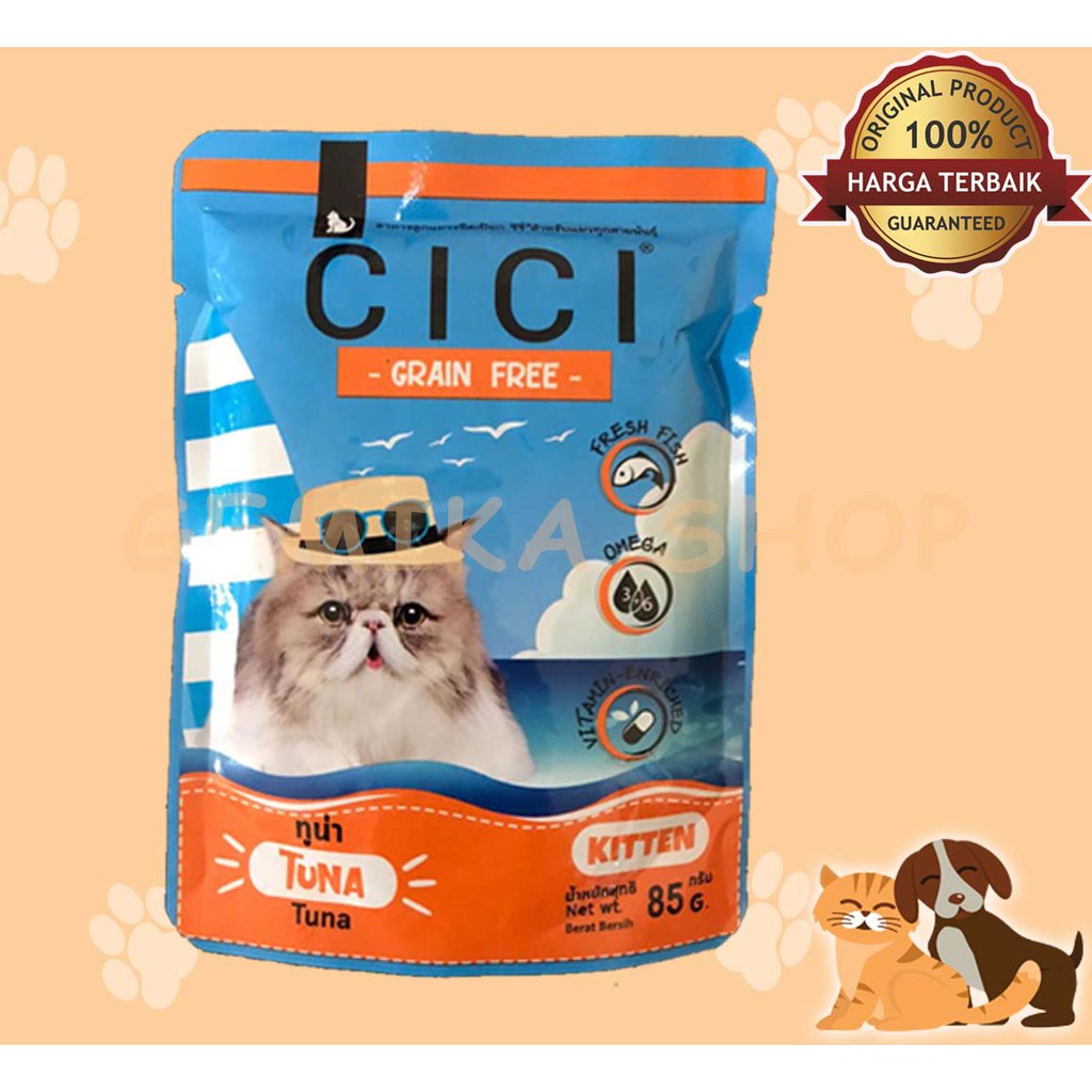 CICI KITTEN 85 GR | MAKANAN ANAK KUCING | CAT F00D