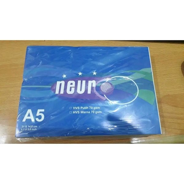 

Kertas A5 Hvs Putih 70Gr Neuro ( A4 / 2 ) 4.9