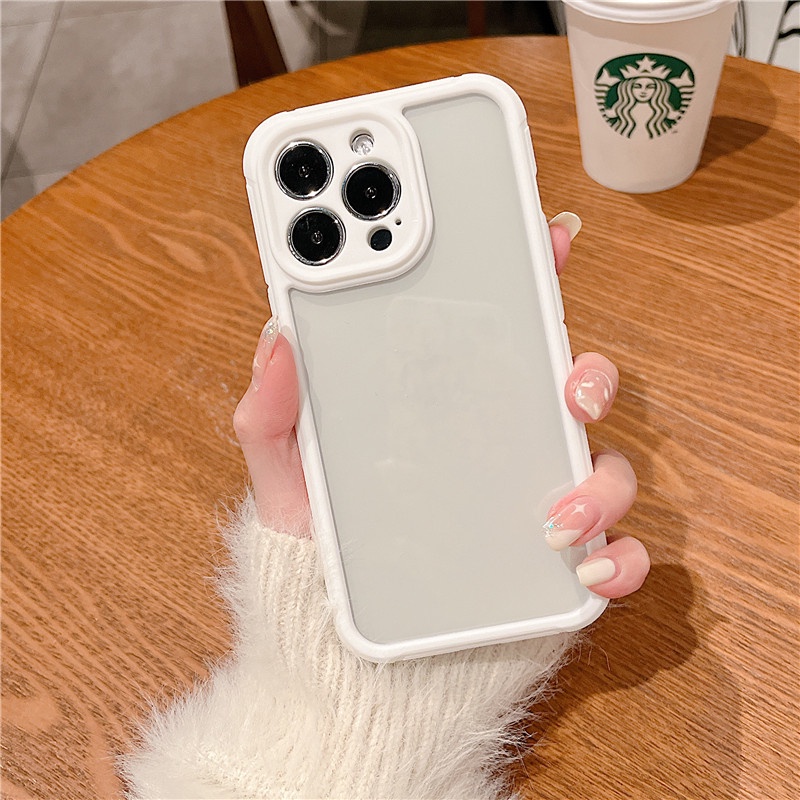 Alpine Soft Case Hp Transparan Tahan Goncangan Sangat Tipis Untuk iPhone 13 / 12 / 11promax / XS MAX