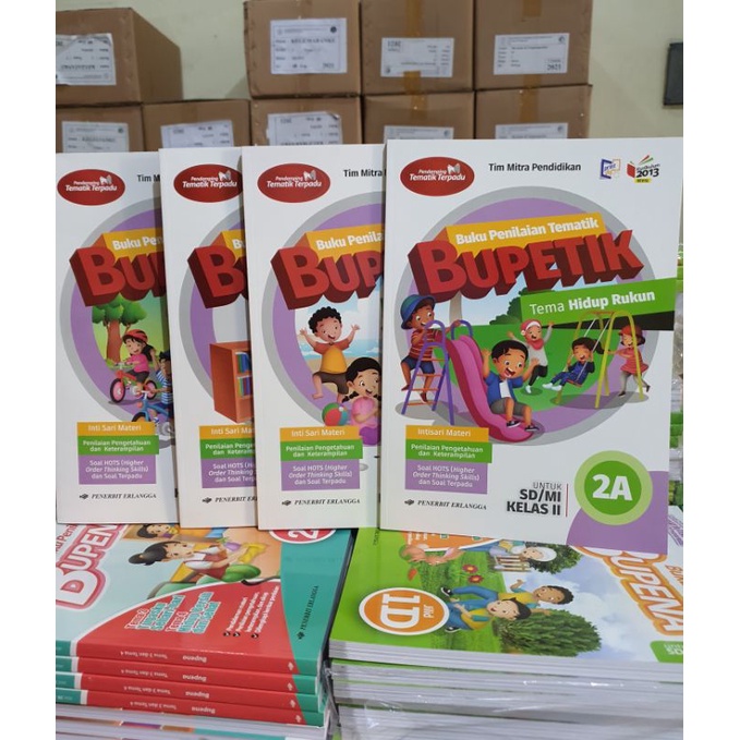 Buku BUPETIK Kelas 2 SD Buku Penilaian Tematik