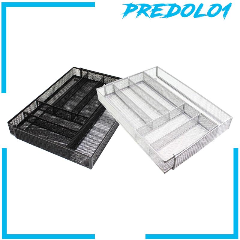 [PREDOLO1] Cutlery Drainer Basket Mesh Drying Drawer Rust Proof Dishwasher for Kitchen