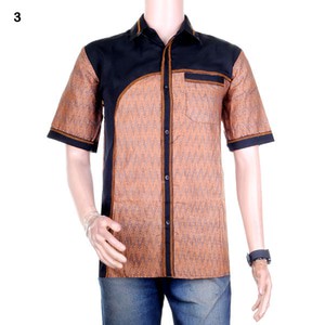 Kemeja Batik Kombinasi Faisal