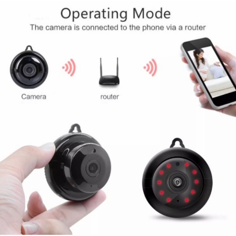 IP CAM WIFI MINI SPY CAM WIRELESS 3MP