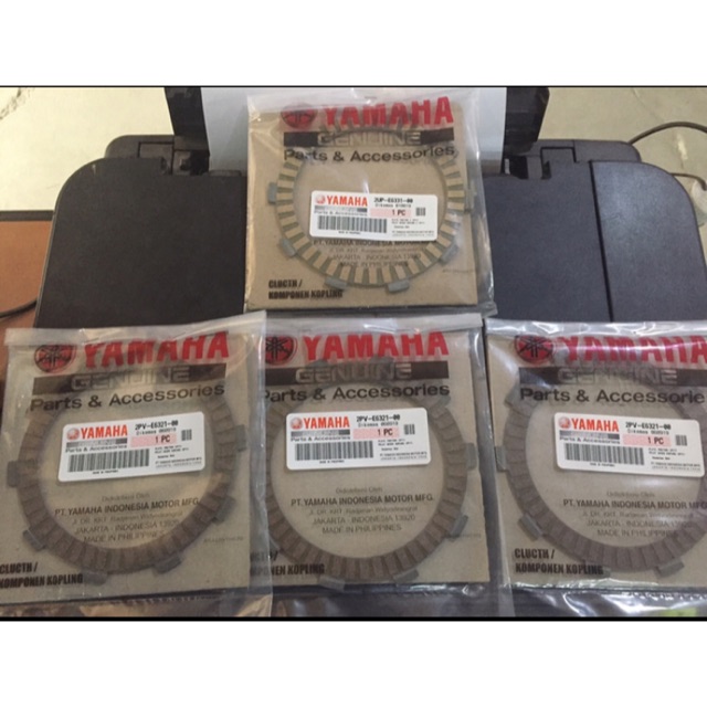 KAMPAS KOPLING VIXION NVA XABRE ASLI ORI YAMAHA 2PV E6321 00(3PCS) + 2UP E6321 00(1PCS)