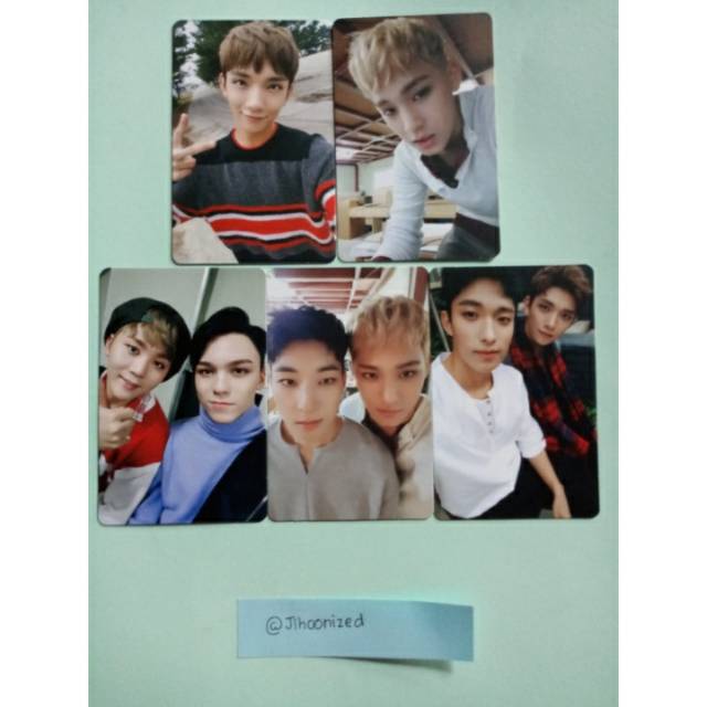 Seventeen Going seventeen joshua mingyu photocard