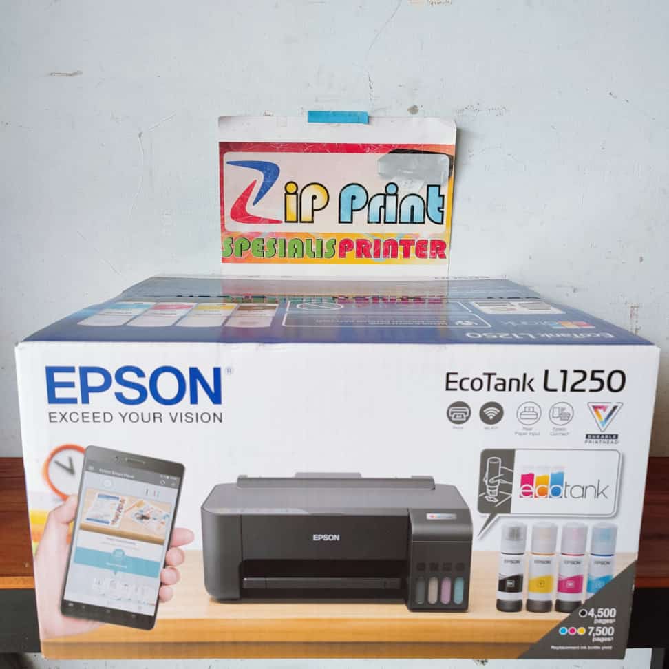 Jual Printer Epson L1250 L 1250 A4 Wi Fi Eco Tank Ink Tank Infus Shopee Indonesia 2327