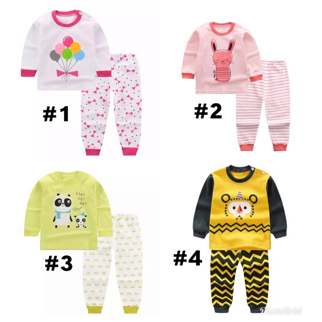 Baju setelan anak / baju import baju dan celana kode 002