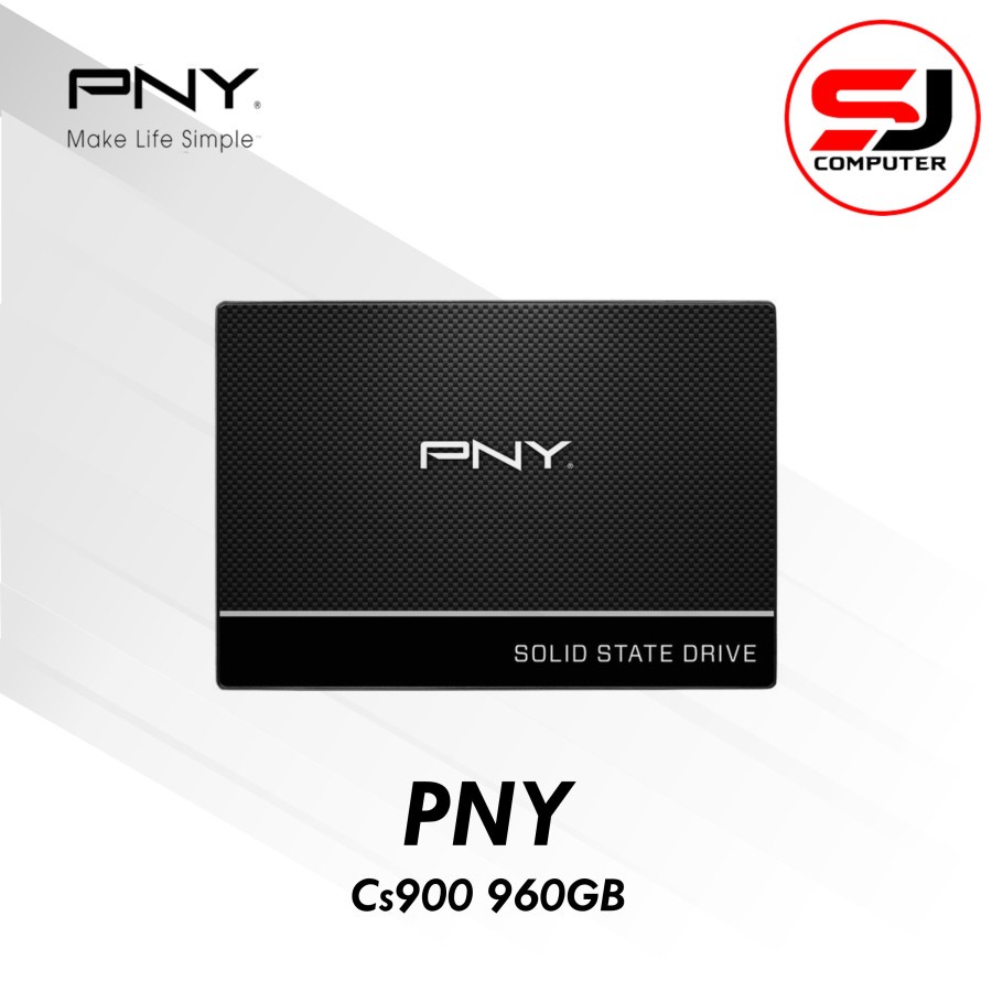 PNY SSD 960Gb 2.5&quot; Internal SATA III 6GB/s Solid State Drive CS900