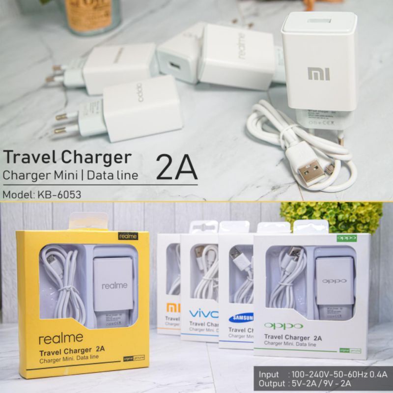 Travel Charger ORI 99% 2A AK933 Micro USB