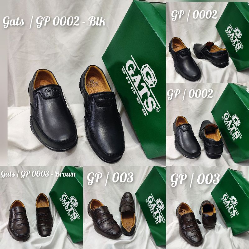 Sepatu pantofel Pria Gats Original GP 0003 coklat.... /sepatu kerja...