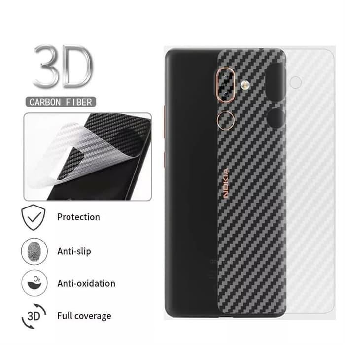 OPPO A9 2020 Skin Carbon Garskin Anti Gores Belakang Hp