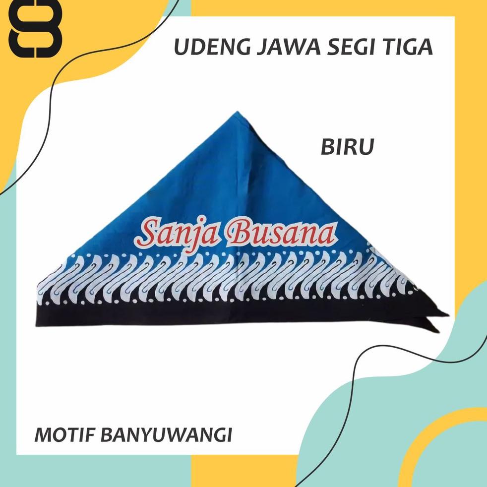BARU SPESIAL Iket Kepala Batik Segitiga Udeng Kepala Batik Iket Kepala Jaranan Iket Kepala Jawa Slay