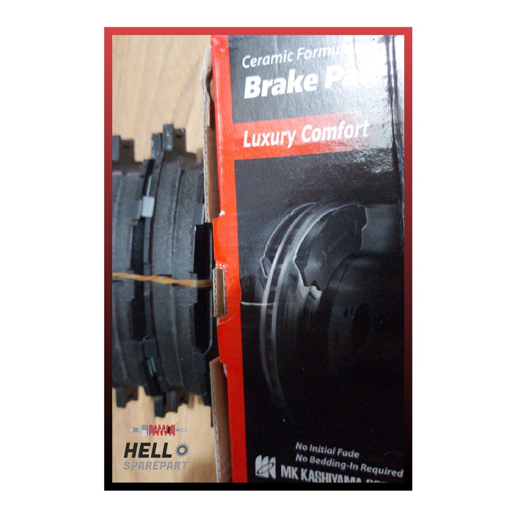 Kampas Rem/Brake Pad MK Kashiyama Innova Reborn (KUALITAS SUPER)