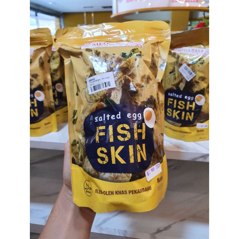 

MEGARASA SALTED EGG FISH SKIN 100 gr