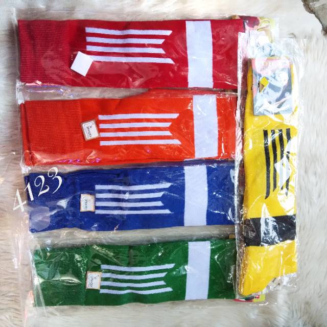 Kaos Kaki Bola Sarung Kaki Kaos kaki Futsal Sarung kaki olah raga ukuran Balita Tanggung dan Dewasa