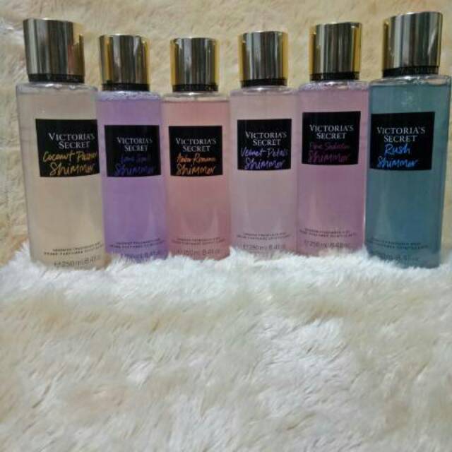 PARFUM VICTORIA SECRET SHIMER/BODY MIST VICTORIA UKURAN BESAR 250 ML