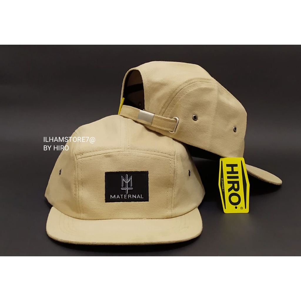 [COD]Topi Snapback Bordir MTRNAL Hip-Hop New Model/Topi Lima Panel/Topi Keren