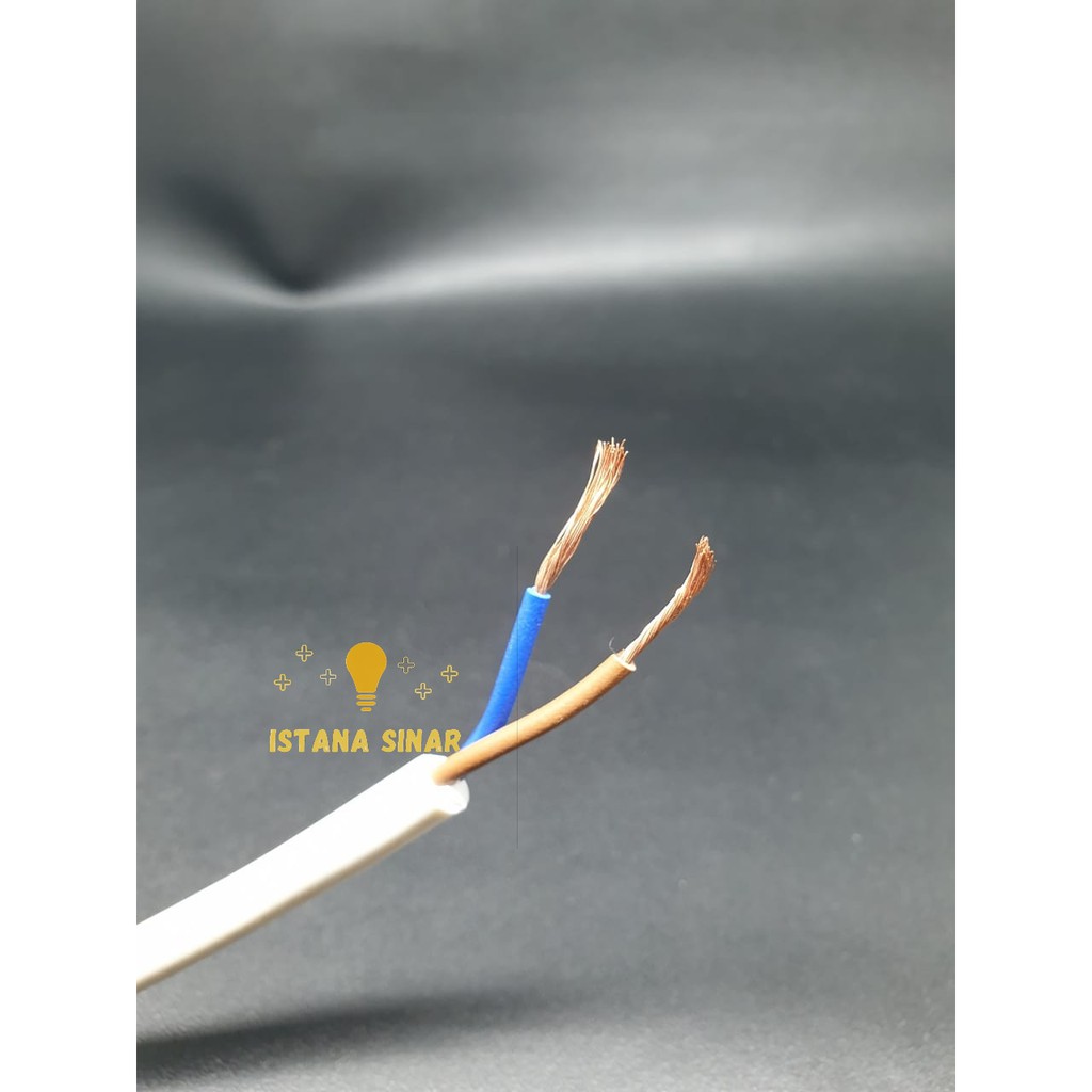 Kabel listrik HY Ewindo / Sinar 2 x 0.75 / Kabel Serabut / Rambut