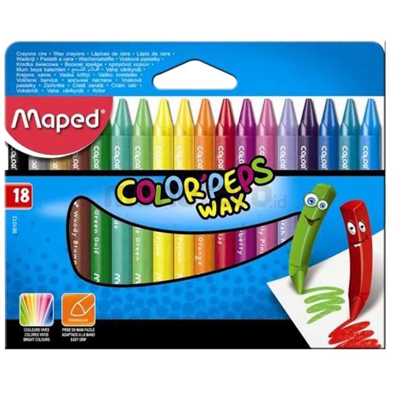 

Bebelac Maped Colorpeps Coloring Set Isi 18 (Free)