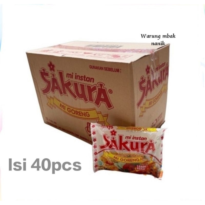 

Mie Sakura goreng 1dus 40pcs