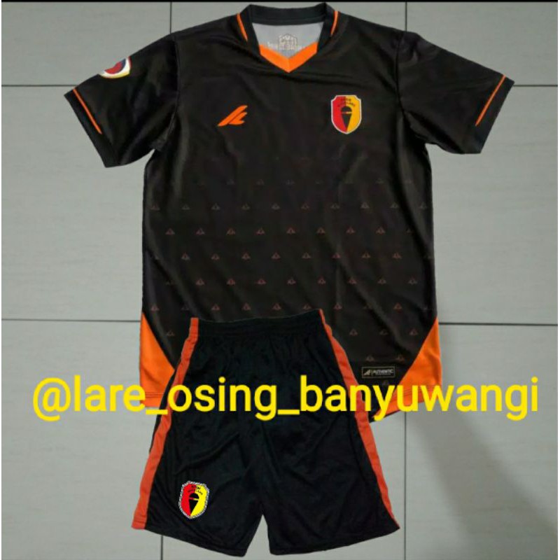 SETELAN DEWASA PPSM MAGELANG 2019 AWAY HITAM JERSEY CELANA LIGA 3 PRINTING RETRO LOKAL