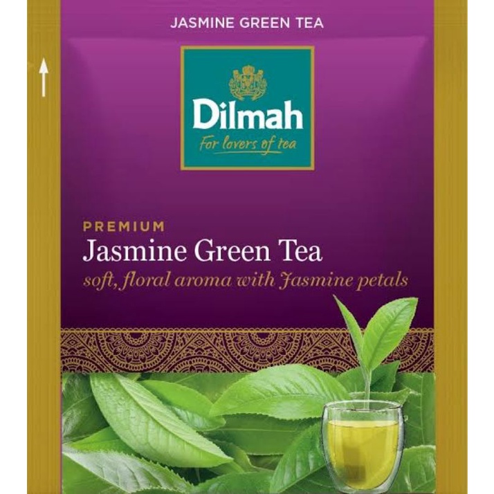 

DILMAH GREEN TEA WITH JASMINE PETALS INDIVIDUAL FOIL SACHET