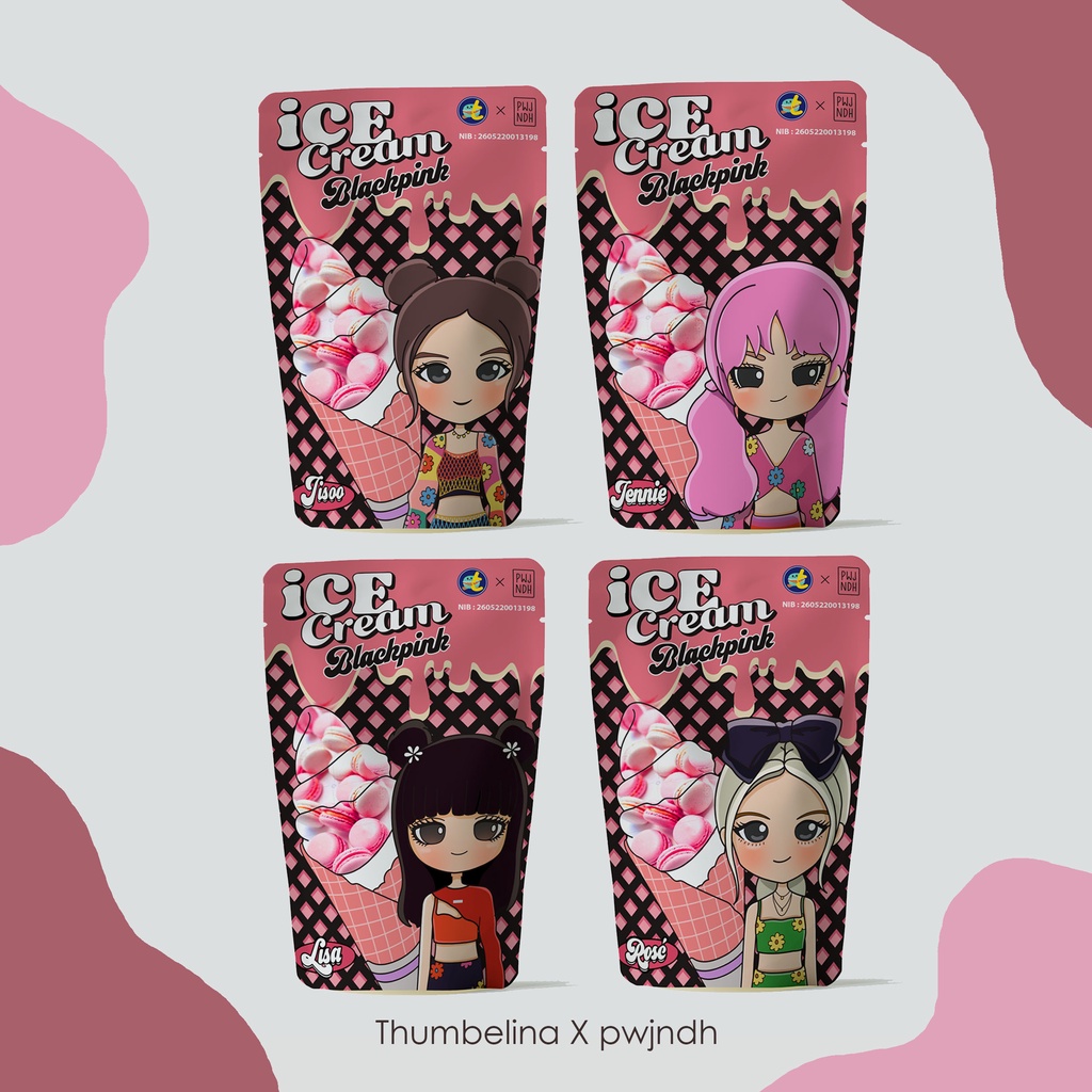 

MACARON BLACK PINK - Snack unik - snack korea - cemilan/kue - LIMITED EDITION