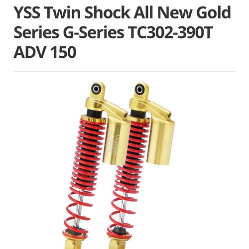 SHOCK BELAKANG YSS GOLD EDITION HONDA ADV 150 ORIGINAL