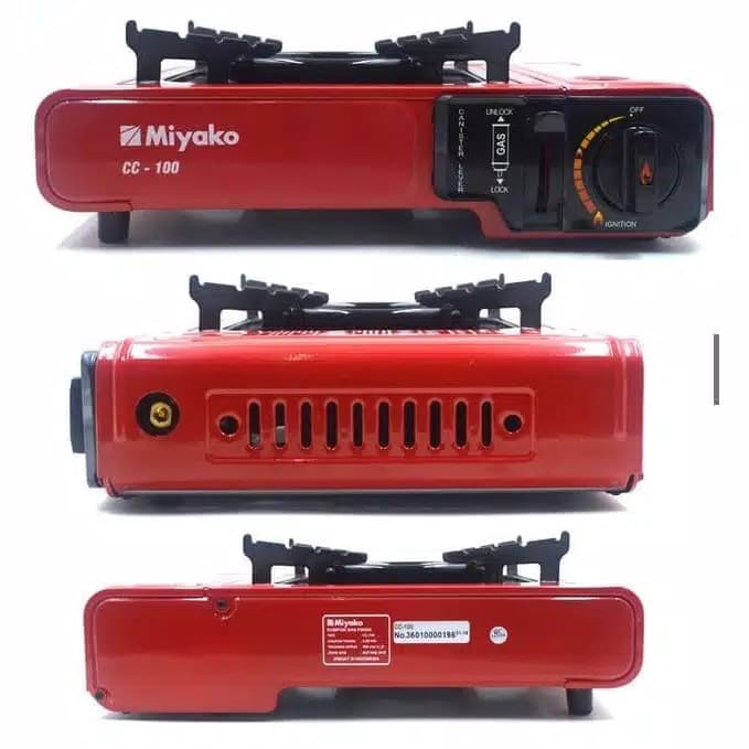 MIYAKO kompor gas portable CC 100 - gas cooker mini travel CC100 MIYAKO CC100