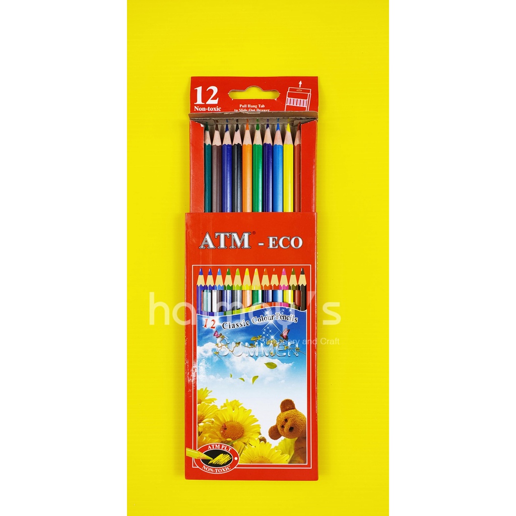 

PENSIL WARNA / KELIR KAYU PANJANG 12 W