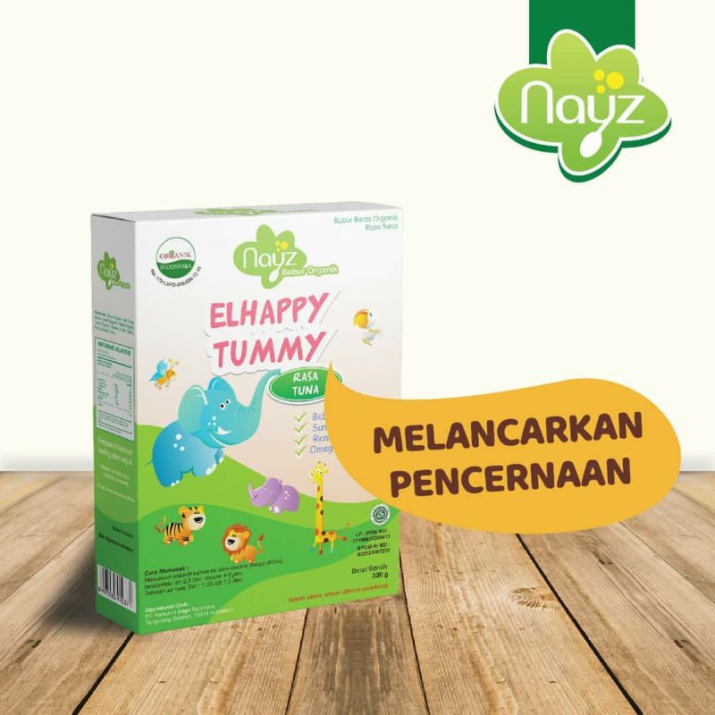 NAYZ Bubur Bayi Organik Tematik 300gr | Bubur Tim Non Instant MPASI Organic Baby Food Makanan Bayi Organik