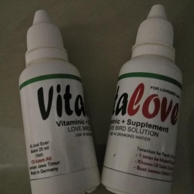 Populer] Vitalove Vita Love Obat Burung Sakit Lesu Snot Over Birahi Lovebird