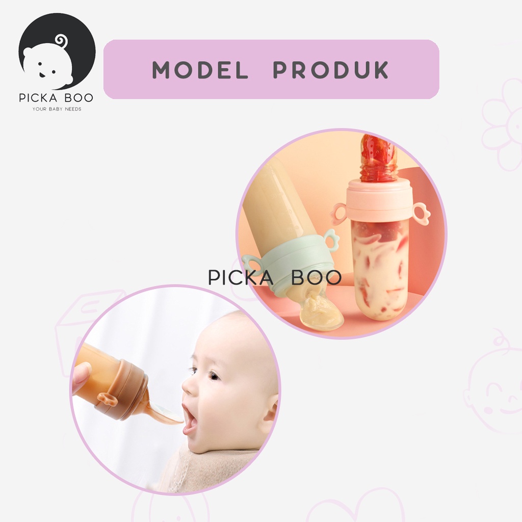 PICKA BOO Botol Sendok Makan Bayi